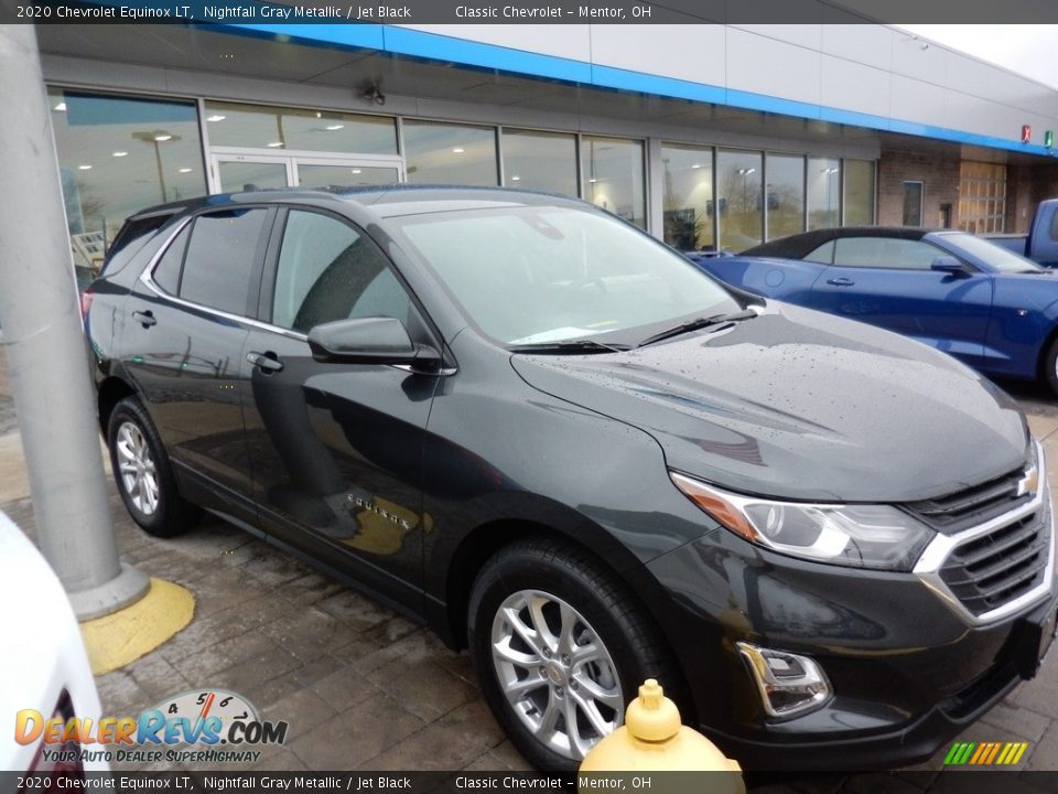 2020 Chevrolet Equinox LT Nightfall Gray Metallic / Jet Black Photo #3