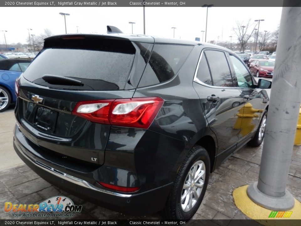 2020 Chevrolet Equinox LT Nightfall Gray Metallic / Jet Black Photo #4