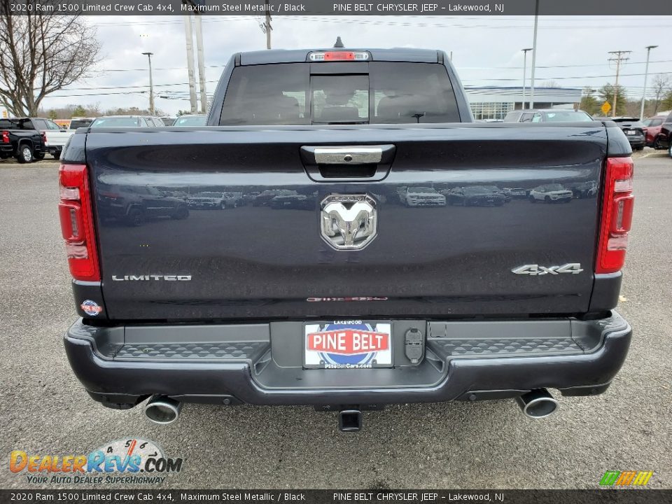 2020 Ram 1500 Limited Crew Cab 4x4 Maximum Steel Metallic / Black Photo #5