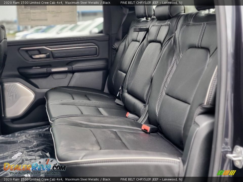 Rear Seat of 2020 Ram 1500 Limited Crew Cab 4x4 Photo #6