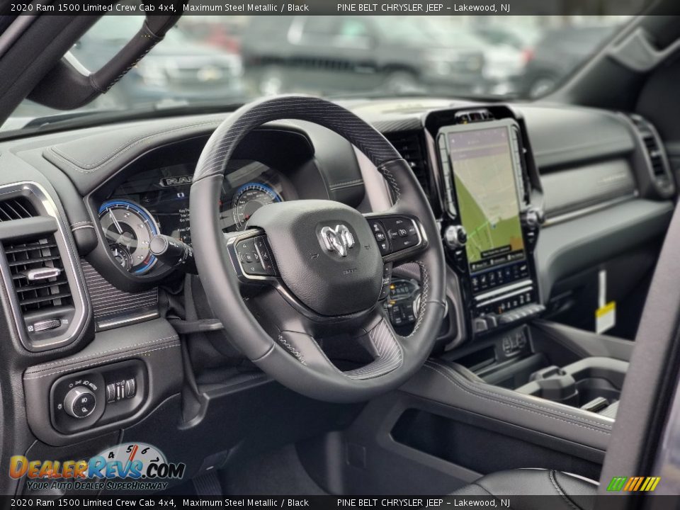 Dashboard of 2020 Ram 1500 Limited Crew Cab 4x4 Photo #7