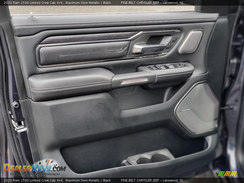 Door Panel of 2020 Ram 1500 Limited Crew Cab 4x4 Photo #8
