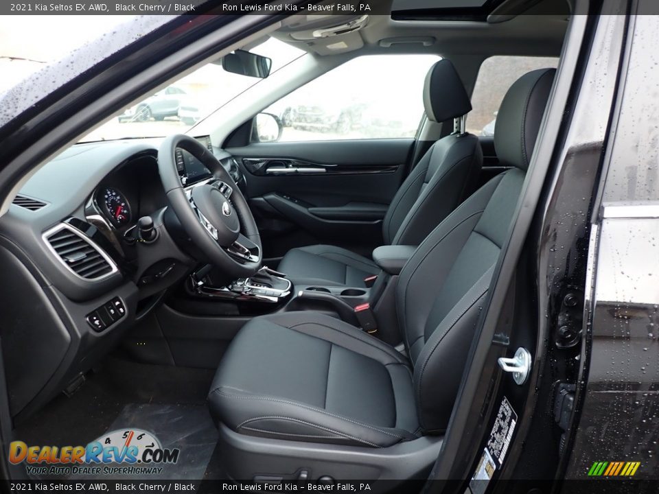 Front Seat of 2021 Kia Seltos EX AWD Photo #14