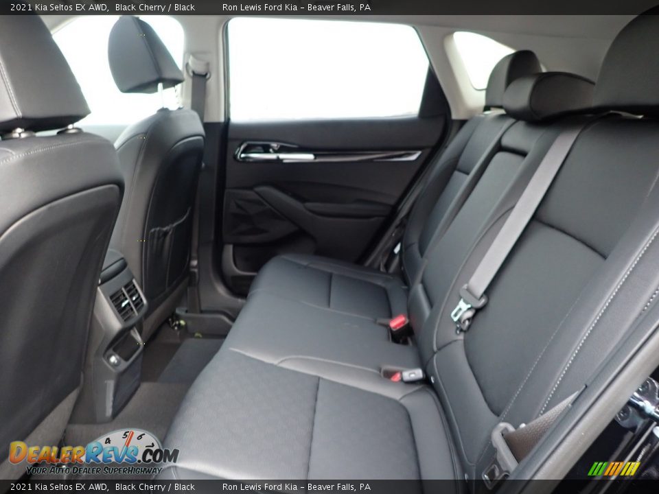 Rear Seat of 2021 Kia Seltos EX AWD Photo #15