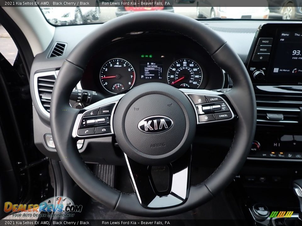 2021 Kia Seltos EX AWD Steering Wheel Photo #18