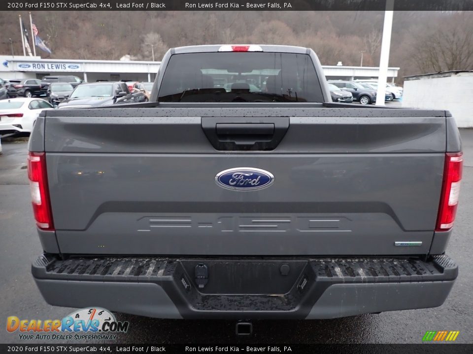 2020 Ford F150 STX SuperCab 4x4 Lead Foot / Black Photo #3