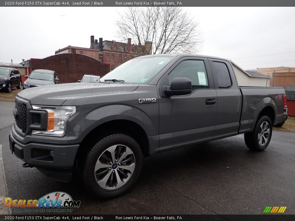 2020 Ford F150 STX SuperCab 4x4 Lead Foot / Black Photo #6