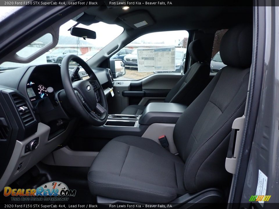 Front Seat of 2020 Ford F150 STX SuperCab 4x4 Photo #12