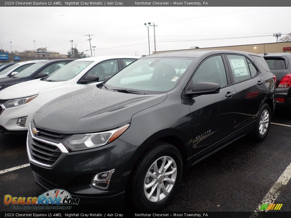 2020 Chevrolet Equinox LS AWD Nightfall Gray Metallic / Ash Gray Photo #1