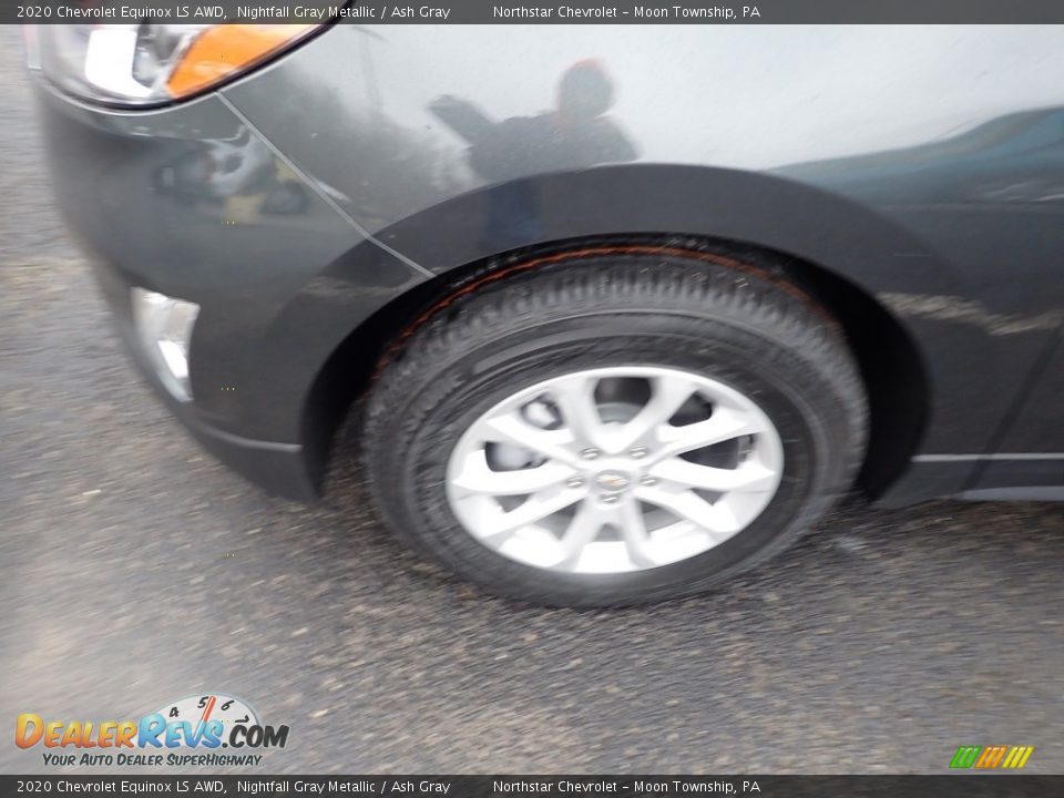 2020 Chevrolet Equinox LS AWD Nightfall Gray Metallic / Ash Gray Photo #2