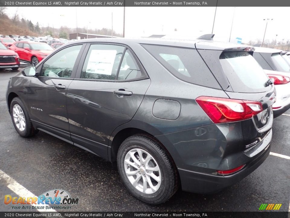 2020 Chevrolet Equinox LS AWD Nightfall Gray Metallic / Ash Gray Photo #5
