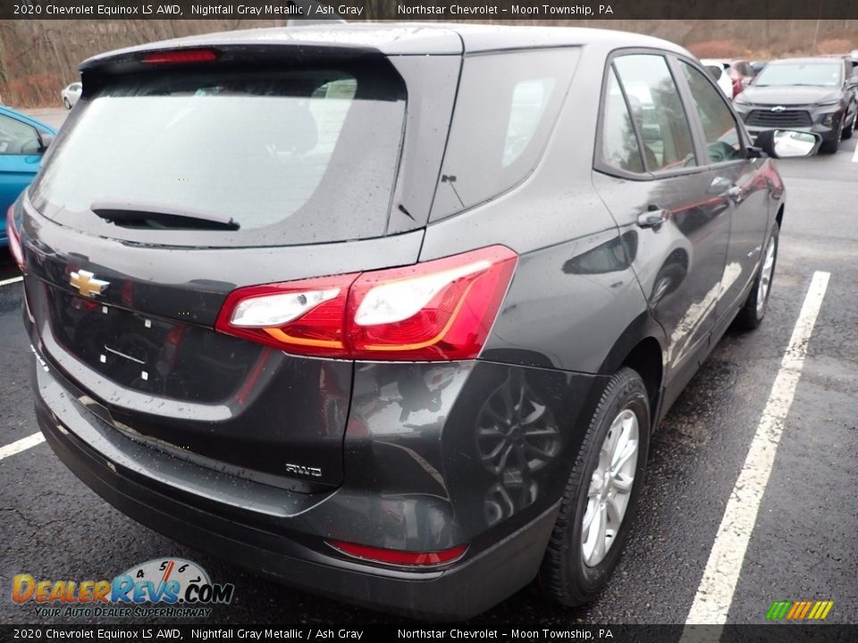 2020 Chevrolet Equinox LS AWD Nightfall Gray Metallic / Ash Gray Photo #6