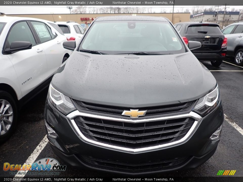 2020 Chevrolet Equinox LS AWD Nightfall Gray Metallic / Ash Gray Photo #8