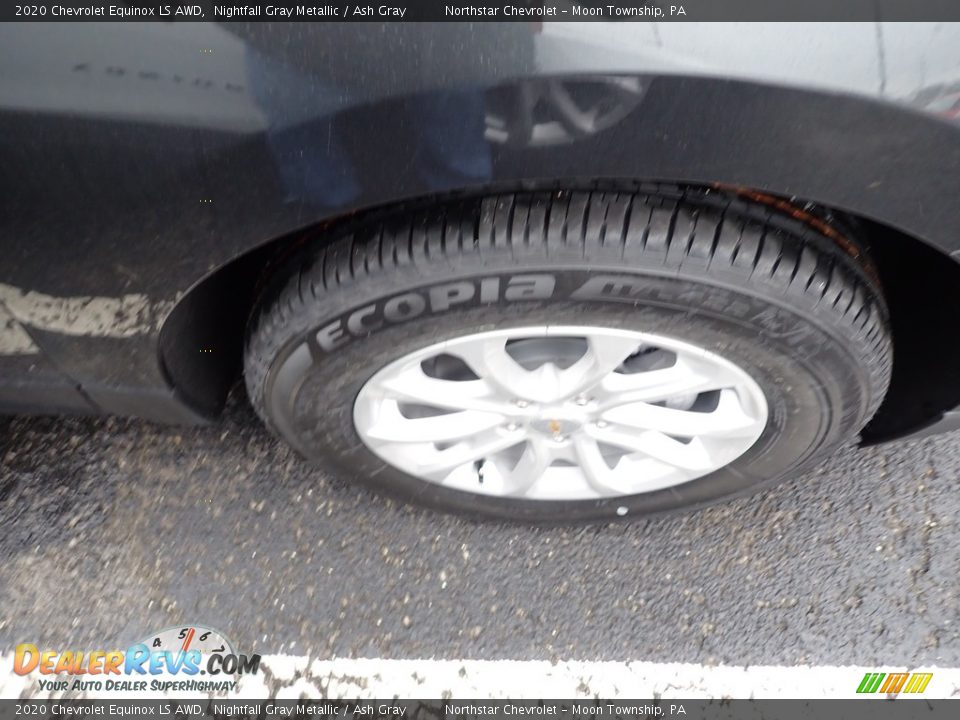 2020 Chevrolet Equinox LS AWD Nightfall Gray Metallic / Ash Gray Photo #9