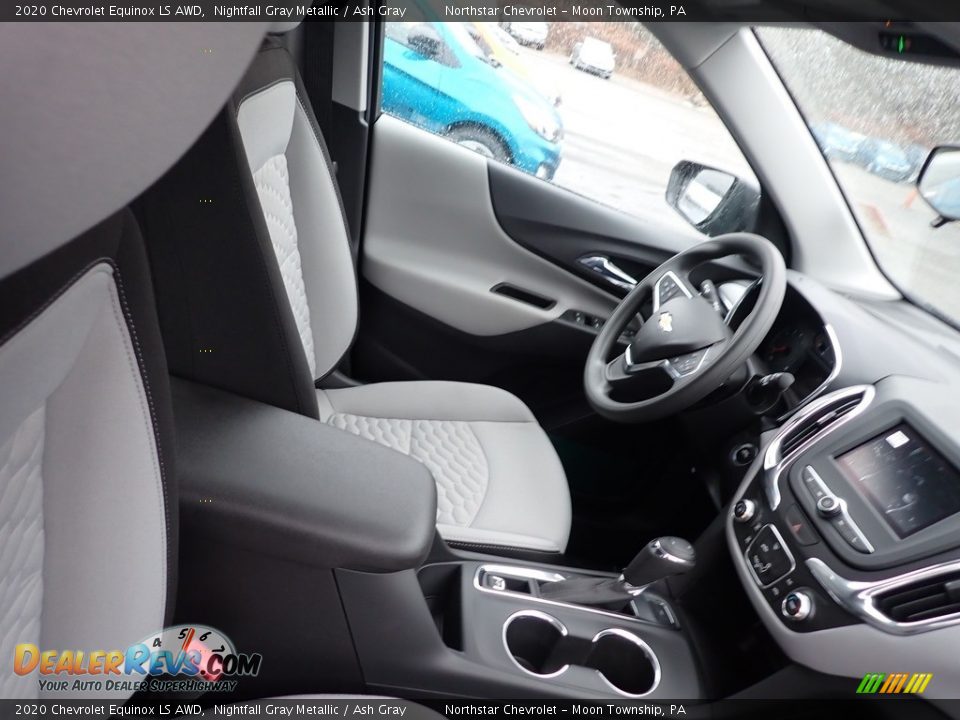 2020 Chevrolet Equinox LS AWD Nightfall Gray Metallic / Ash Gray Photo #10