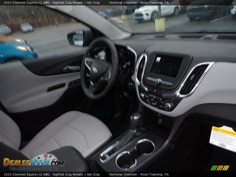 2020 Chevrolet Equinox LS AWD Nightfall Gray Metallic / Ash Gray Photo #11