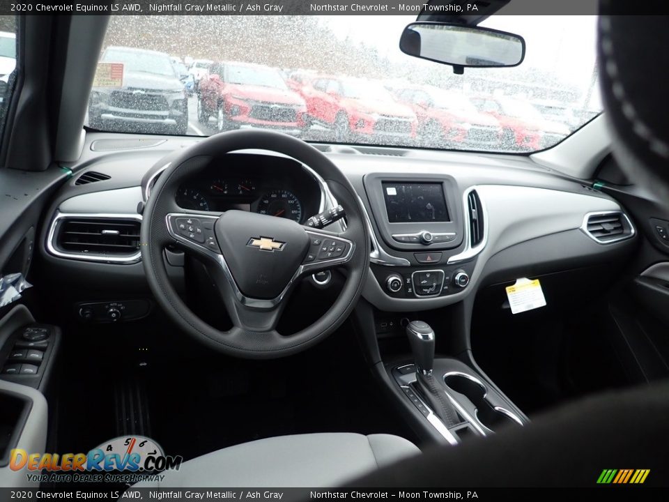 2020 Chevrolet Equinox LS AWD Nightfall Gray Metallic / Ash Gray Photo #13