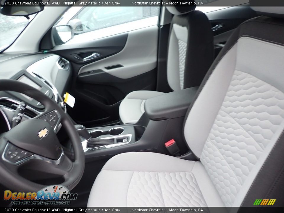 2020 Chevrolet Equinox LS AWD Nightfall Gray Metallic / Ash Gray Photo #15