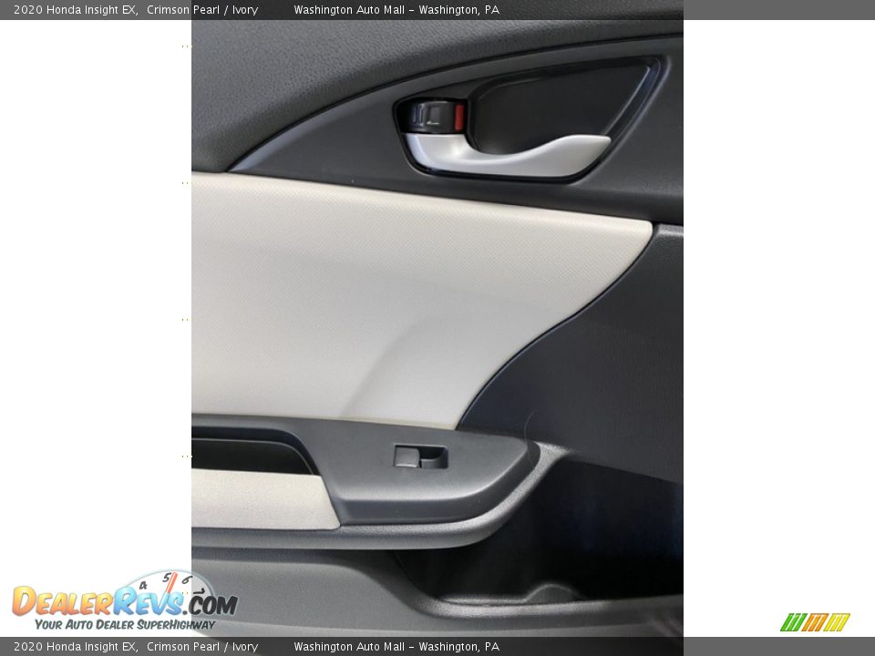 2020 Honda Insight EX Crimson Pearl / Ivory Photo #18