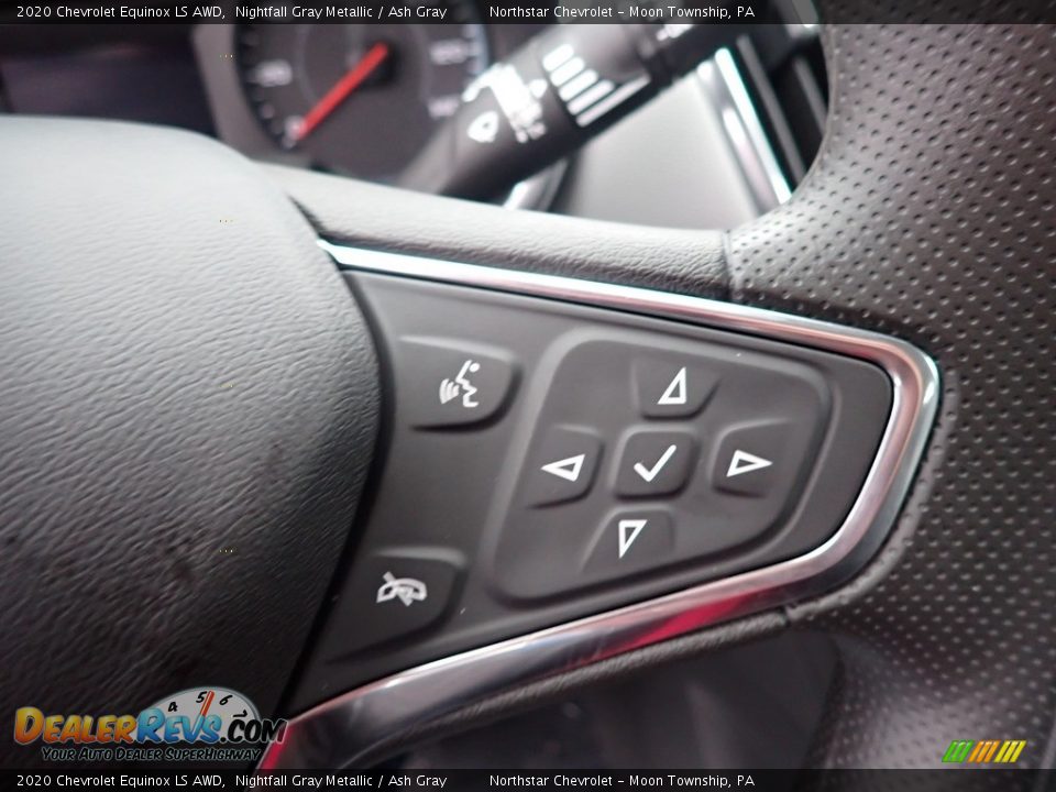 2020 Chevrolet Equinox LS AWD Nightfall Gray Metallic / Ash Gray Photo #18