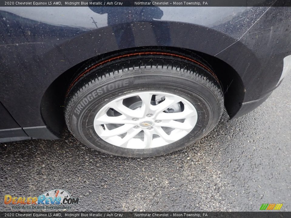 2020 Chevrolet Equinox LS AWD Midnight Blue Metallic / Ash Gray Photo #8