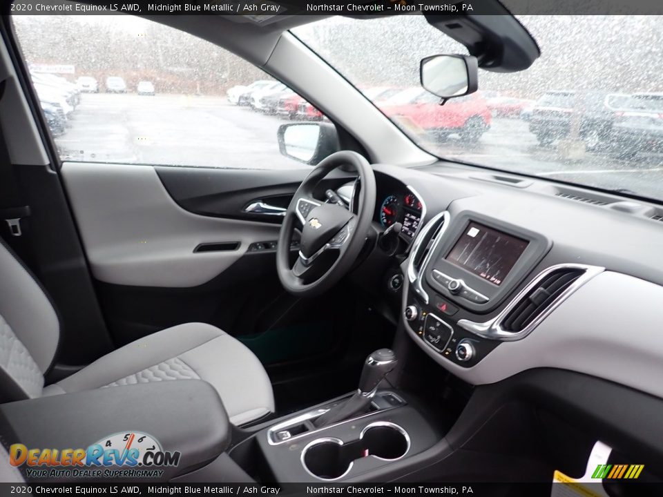 2020 Chevrolet Equinox LS AWD Midnight Blue Metallic / Ash Gray Photo #10