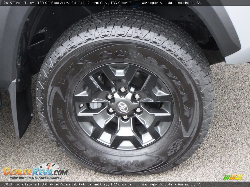 2019 Toyota Tacoma TRD Off-Road Access Cab 4x4 Cement Gray / TRD Graphite Photo #3