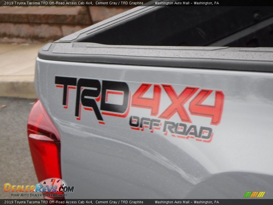 2019 Toyota Tacoma TRD Off-Road Access Cab 4x4 Cement Gray / TRD Graphite Photo #5