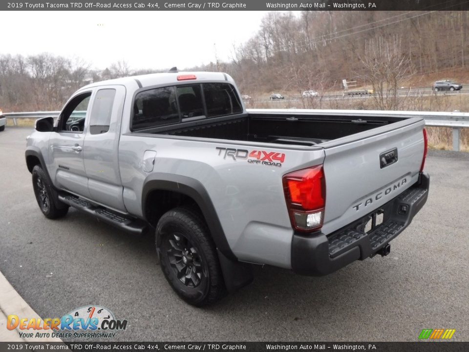2019 Toyota Tacoma TRD Off-Road Access Cab 4x4 Cement Gray / TRD Graphite Photo #8