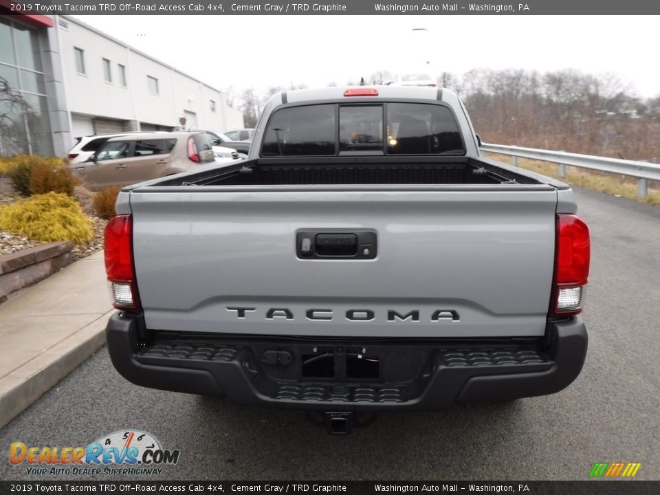 2019 Toyota Tacoma TRD Off-Road Access Cab 4x4 Cement Gray / TRD Graphite Photo #9