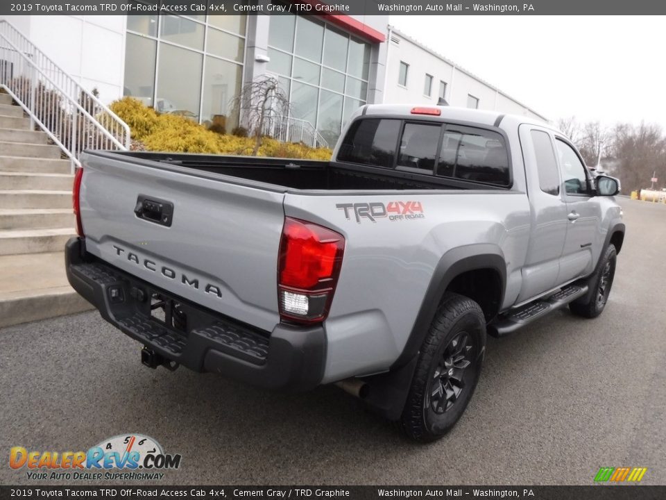 2019 Toyota Tacoma TRD Off-Road Access Cab 4x4 Cement Gray / TRD Graphite Photo #10