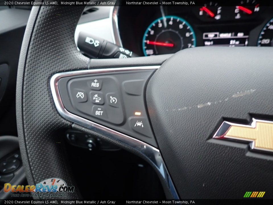 2020 Chevrolet Equinox LS AWD Midnight Blue Metallic / Ash Gray Photo #19