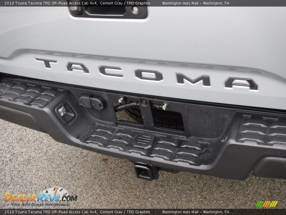 2019 Toyota Tacoma TRD Off-Road Access Cab 4x4 Cement Gray / TRD Graphite Photo #11