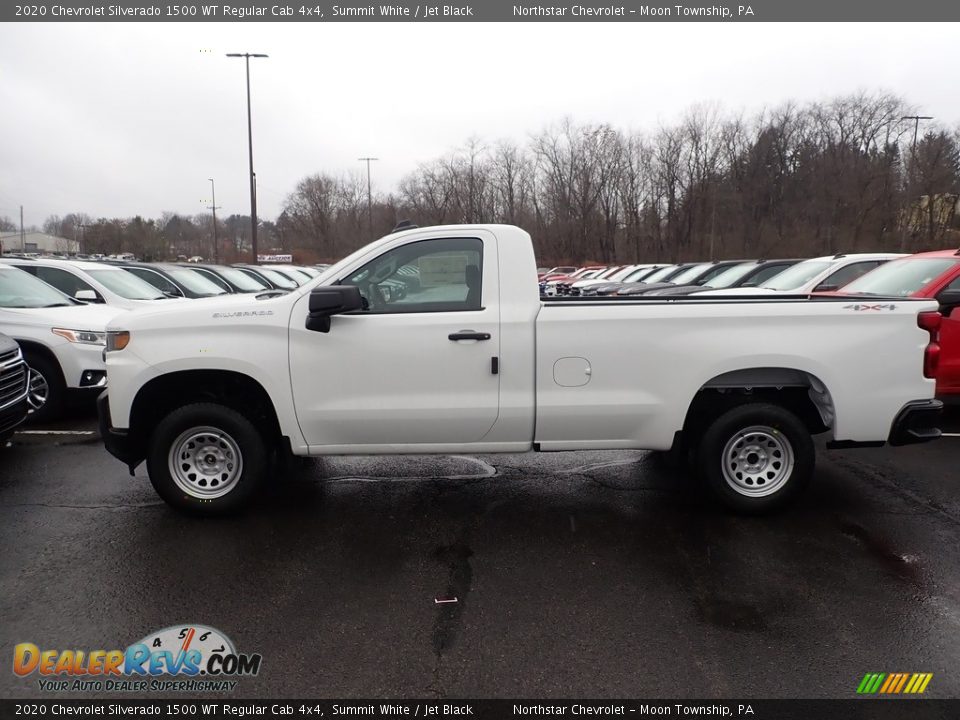Summit White 2020 Chevrolet Silverado 1500 WT Regular Cab 4x4 Photo #2