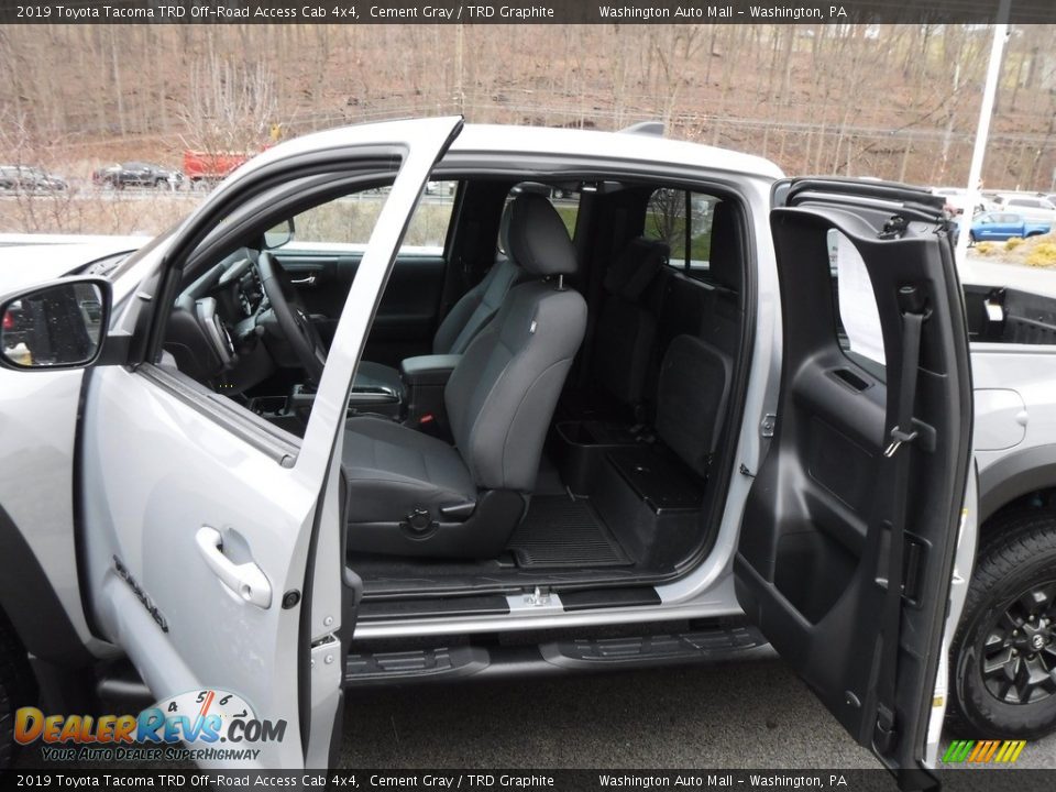 2019 Toyota Tacoma TRD Off-Road Access Cab 4x4 Cement Gray / TRD Graphite Photo #15