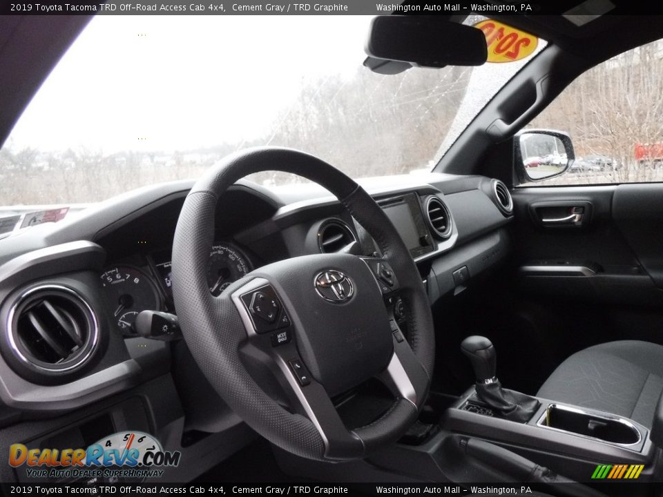 2019 Toyota Tacoma TRD Off-Road Access Cab 4x4 Cement Gray / TRD Graphite Photo #16