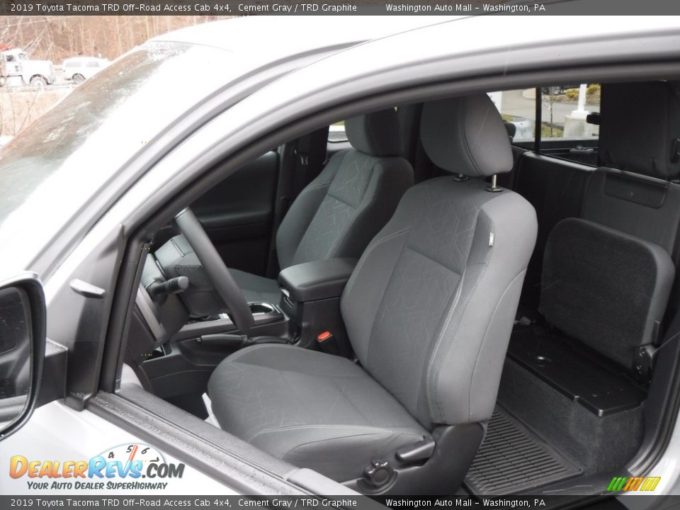 2019 Toyota Tacoma TRD Off-Road Access Cab 4x4 Cement Gray / TRD Graphite Photo #17