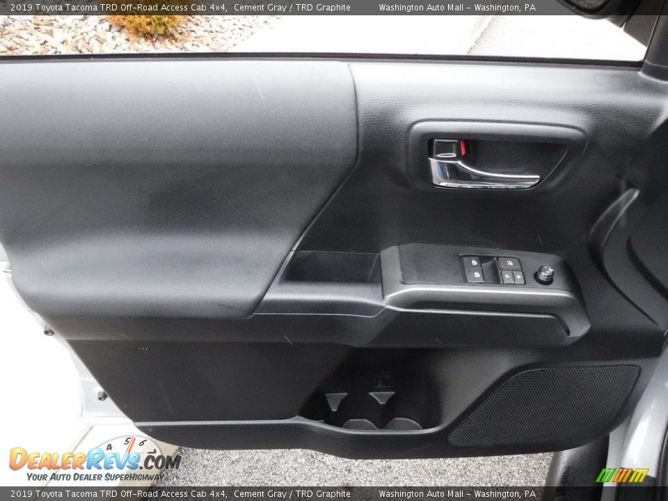 2019 Toyota Tacoma TRD Off-Road Access Cab 4x4 Cement Gray / TRD Graphite Photo #18