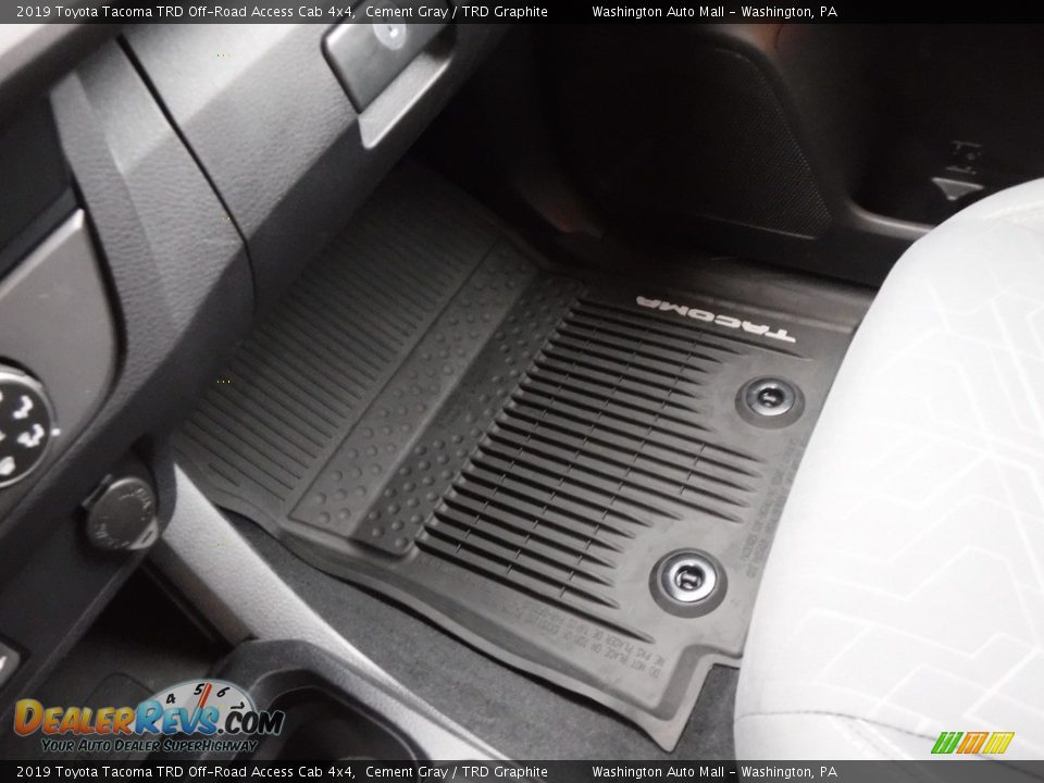 2019 Toyota Tacoma TRD Off-Road Access Cab 4x4 Cement Gray / TRD Graphite Photo #19