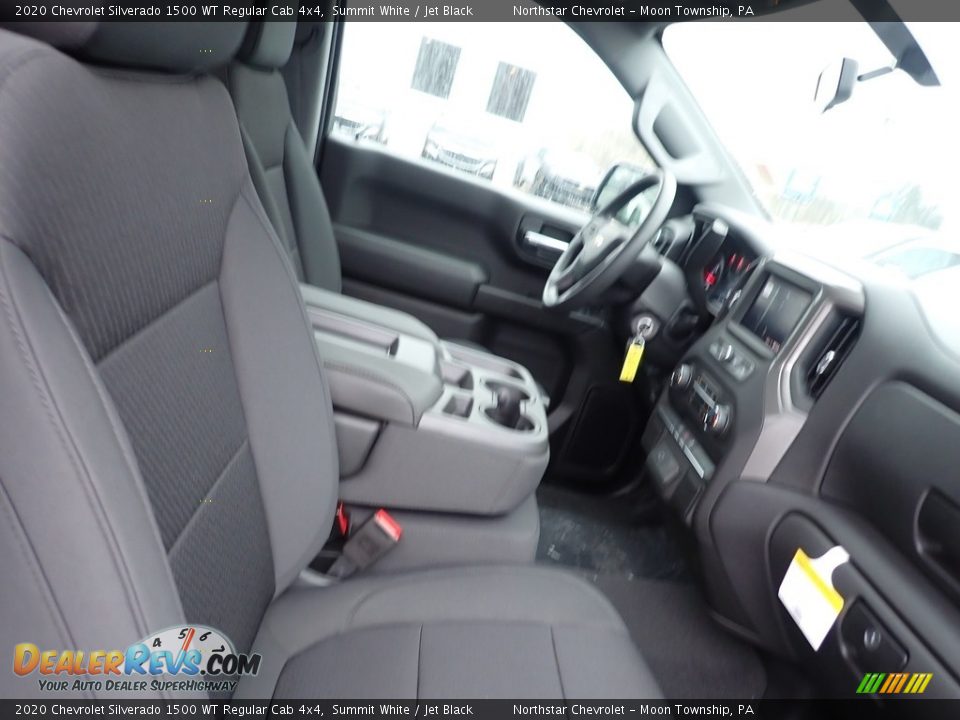2020 Chevrolet Silverado 1500 WT Regular Cab 4x4 Summit White / Jet Black Photo #11