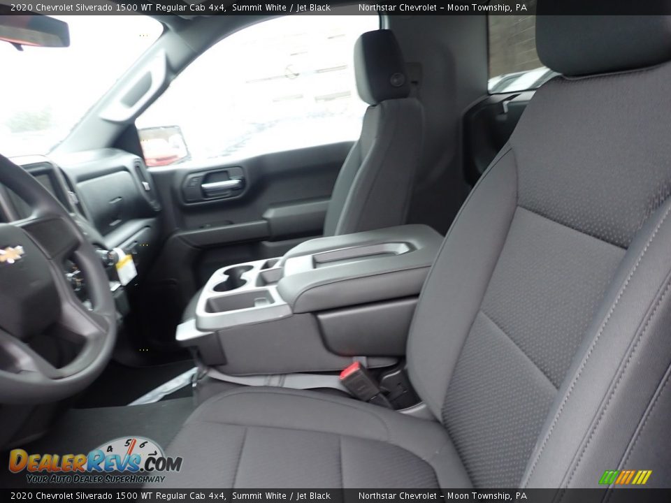 2020 Chevrolet Silverado 1500 WT Regular Cab 4x4 Summit White / Jet Black Photo #14
