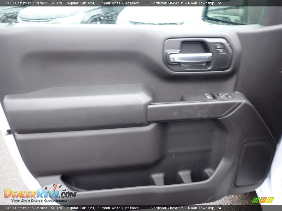 2020 Chevrolet Silverado 1500 WT Regular Cab 4x4 Summit White / Jet Black Photo #15