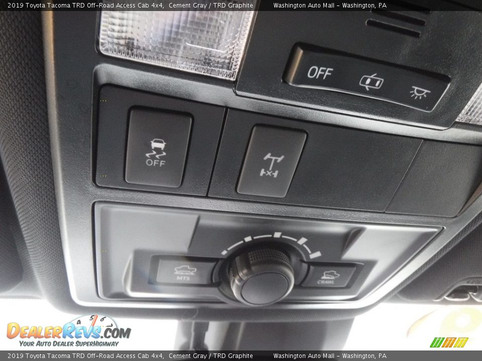2019 Toyota Tacoma TRD Off-Road Access Cab 4x4 Cement Gray / TRD Graphite Photo #27