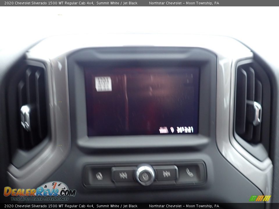 2020 Chevrolet Silverado 1500 WT Regular Cab 4x4 Summit White / Jet Black Photo #17