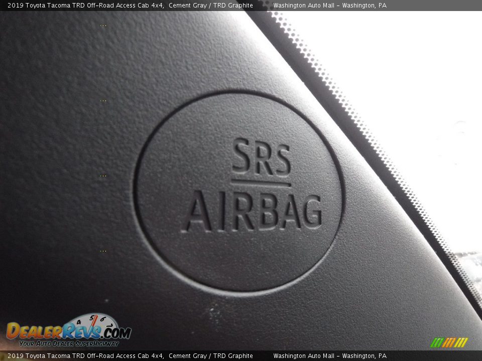 2019 Toyota Tacoma TRD Off-Road Access Cab 4x4 Cement Gray / TRD Graphite Photo #28