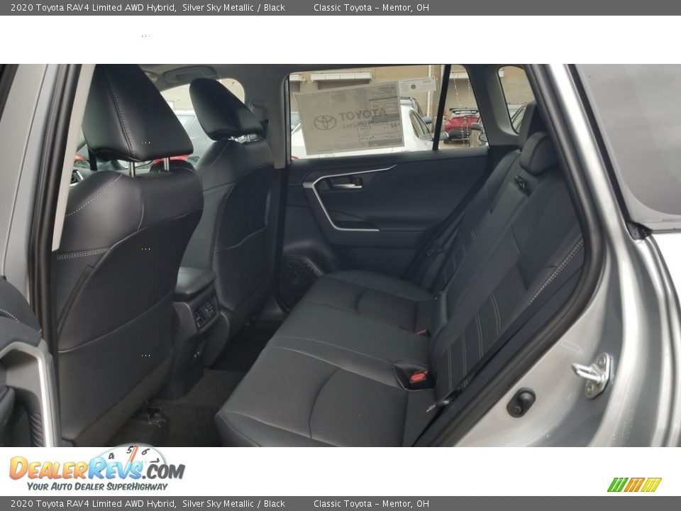 Rear Seat of 2020 Toyota RAV4 Limited AWD Hybrid Photo #3