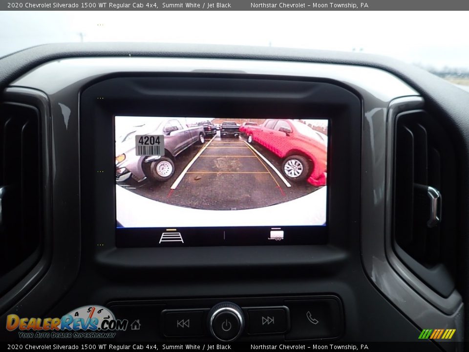 2020 Chevrolet Silverado 1500 WT Regular Cab 4x4 Summit White / Jet Black Photo #18