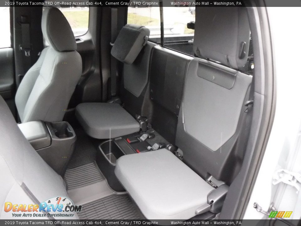 2019 Toyota Tacoma TRD Off-Road Access Cab 4x4 Cement Gray / TRD Graphite Photo #29