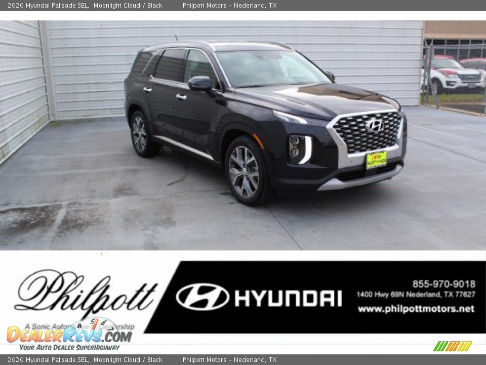 2020 Hyundai Palisade SEL Moonlight Cloud / Black Photo #1