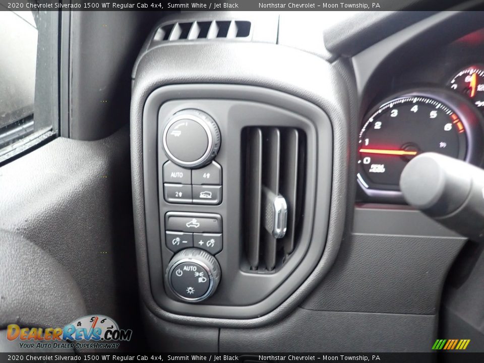 2020 Chevrolet Silverado 1500 WT Regular Cab 4x4 Summit White / Jet Black Photo #20